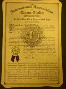 Lions Club Trieste 15.08.1957