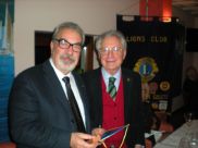 Sergio Razeto con Carlo Borghi